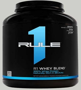 Rule 1 Whey Protein Blend, Birthday Cake, 5,17 lbs