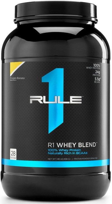 Rule 1 Whey Blend, Frozen Banana, 896 gr