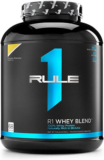 Rule 1 Whey Protein Blend, Banana, 5,17 lbs