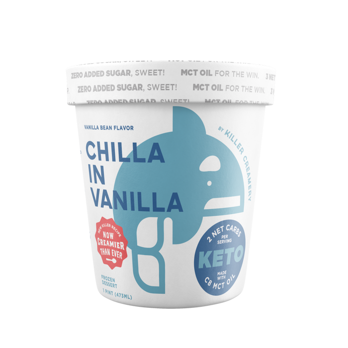 Killer Creamery Chilla In Vanilla Ice Cream, 1 pt