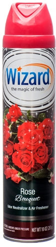 Wizard Air Freshener, Rose Bouquet, 284 gr