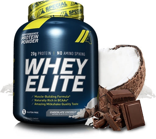 API Whey Elite Protein Powder, Chocolate Coconut, 5 lb