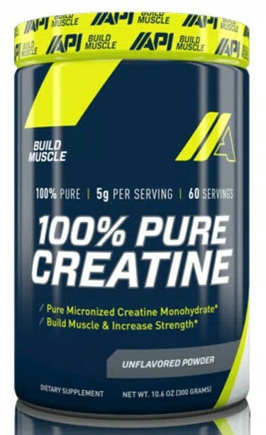 API 100% Pure Creatine Powder, 300 gr