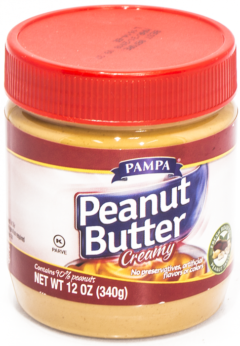 Pampa Creamy Peanut Butter, 12 oz