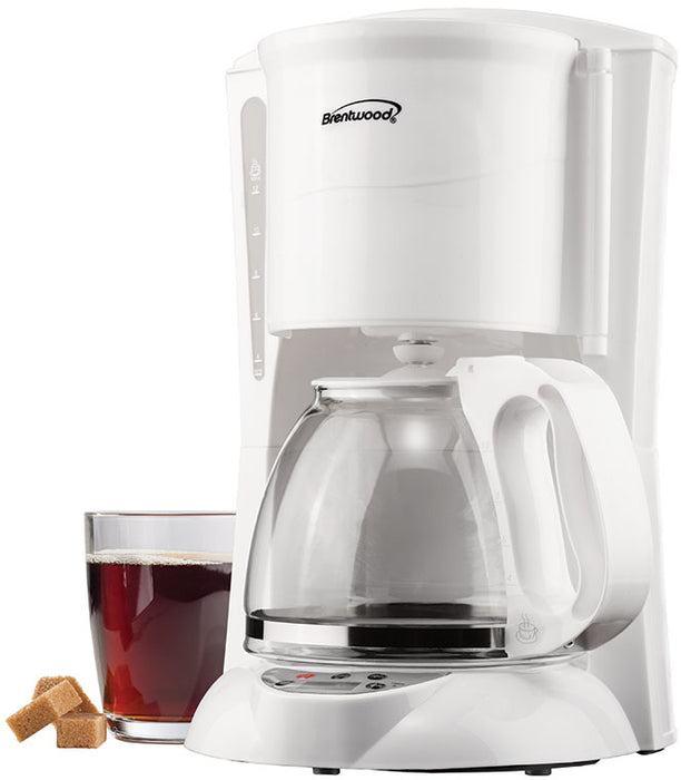 Brentwood 12 Cup Digital Coffee Maker, TS-218W, 1 pc