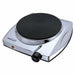 Brentwood Electric 1000 Watt Single Hotplate Burner, Chromed Finish, Model #TS-337