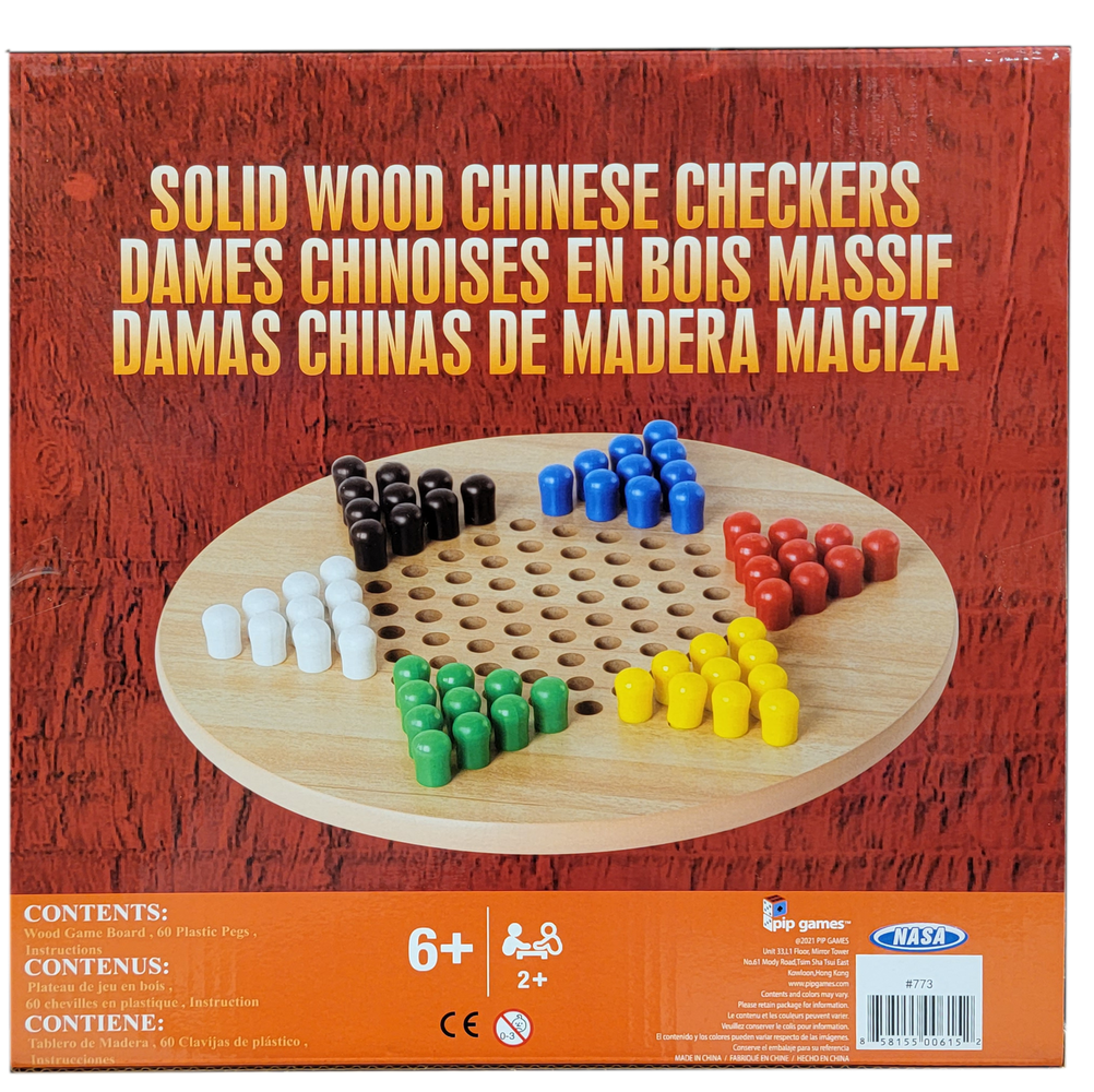 Solid Wood Chineese Checkers