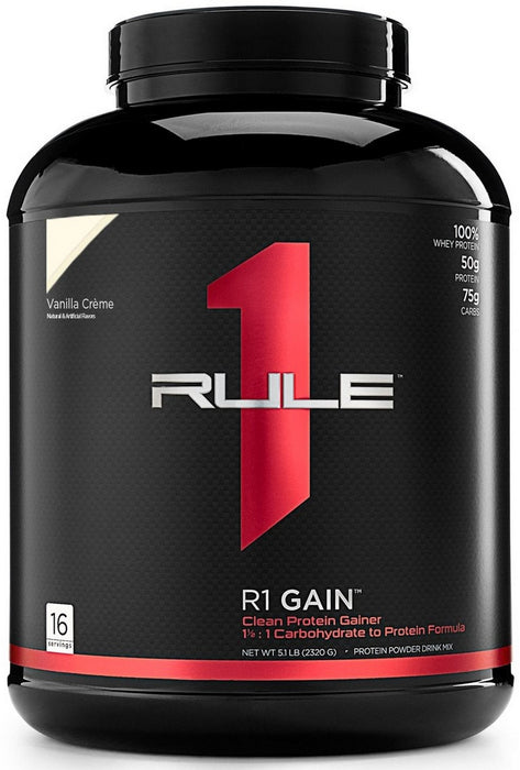 Rule 1 Clean Protein Gainer, Vanilla Creme, 2.27 kg