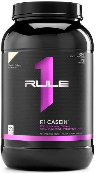Rule 1 Casein Powder, Vanilla Creme, 924 gr