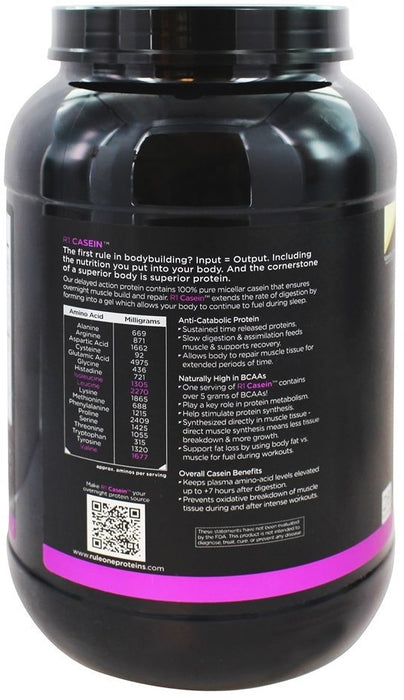 Rule 1 Casein Powder, Vanilla Creme, 924 gr