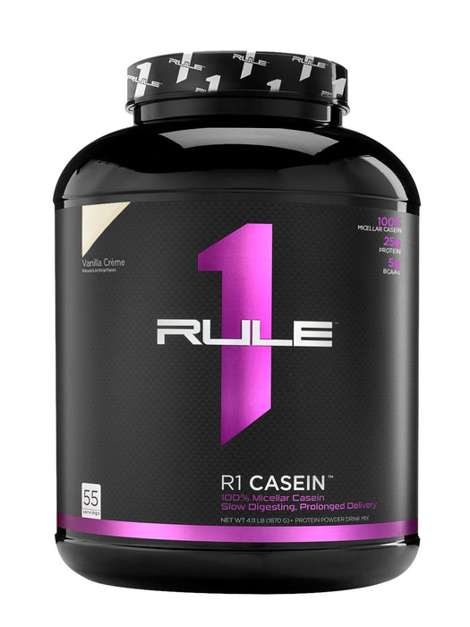 Rule 1 Casein Vanilla, 4 lbs