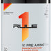 Rule 1 Pre Amino Naturally Flavored, Caribbean Punch, 258 gr
