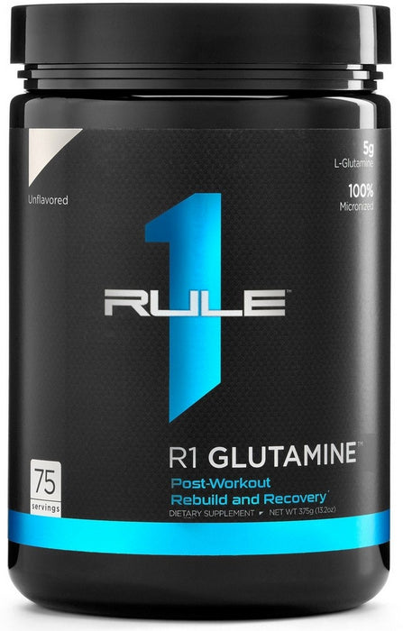 Rule 1 Micronized Glutamine Post Workout, 375 g