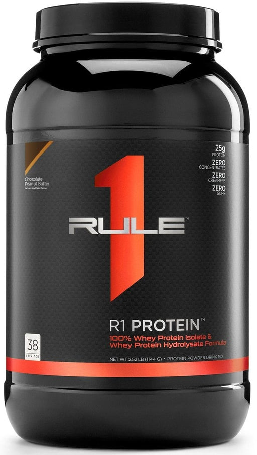Rule 1 Whey Protein Isolate, Chocolate Peanut Butter, 1.17 kg