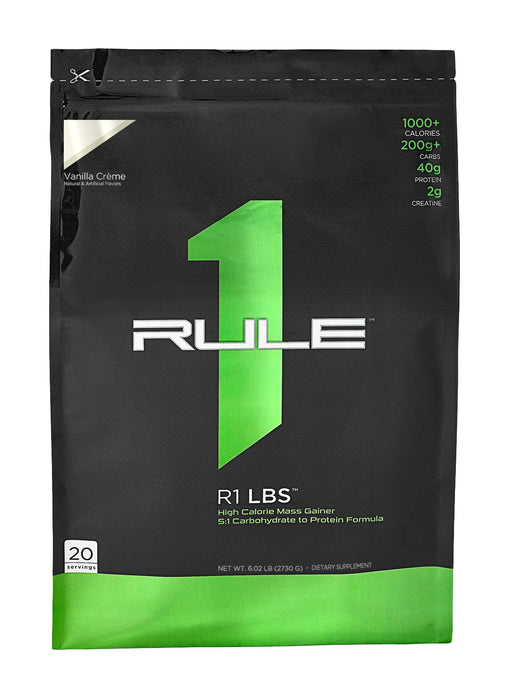 Rule 1 Whey Protein Isolate Vanilla Creme, 10 lbs