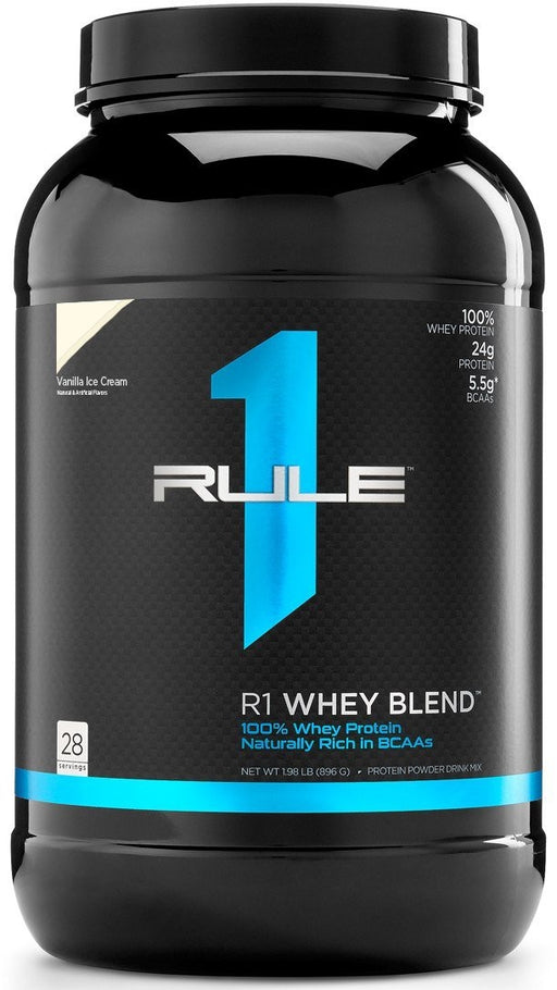 Rule 1 Whey Blend, Vanilla Ice Cream, 896 gr