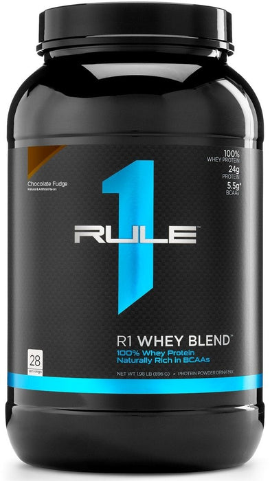 Rule 1 Whey Blend, Chocolate Fudge, 896 gr