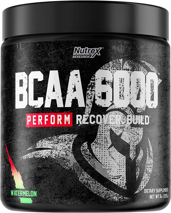 Nutrex BCAA 6000 Branched Chain Amino Acids, Watermelon Flavor , 225 gr