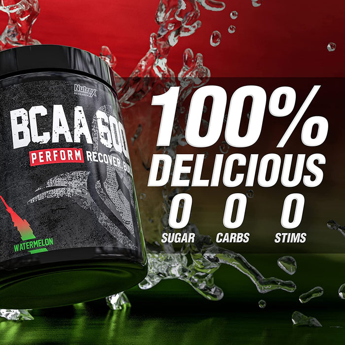 Nutrex BCAA 6000 Branched Chain Amino Acids, Watermelon Flavor , 225 gr