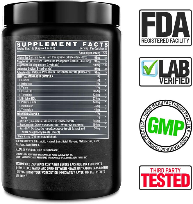 Nutrex EAA+ Hydration Muscle Strength + Recovery + Building BCAAs Powder, Apple Pear Flavor , 390 gr