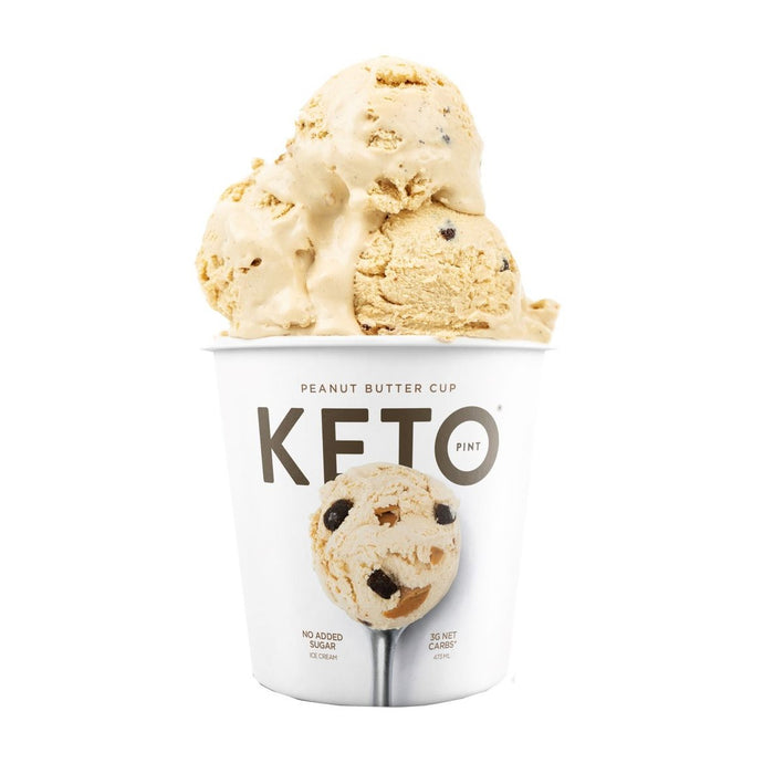 Keto Peanut Butter Cup Ice Cream , 16 oz