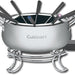 CuisinArt 3 Quarts Stainless Steel Electric Fondue Set, Model #CFO-3SS