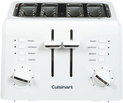 CuisinArt 4-Slice Toaster, White, Model #CPT-140