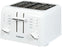 CuisinArt 4-Slice Toaster, White, Model #CPT-140