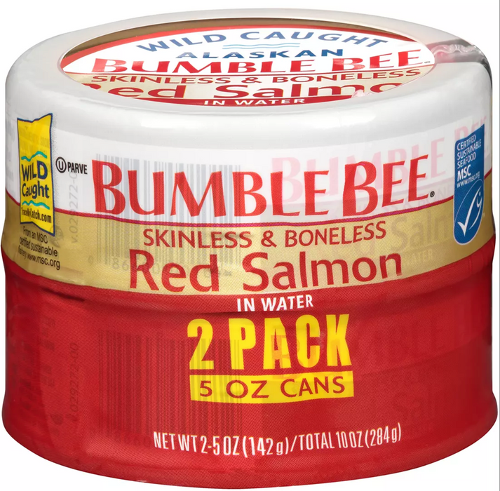 Bumble Bee Red Salmon , 2 x 5 oz