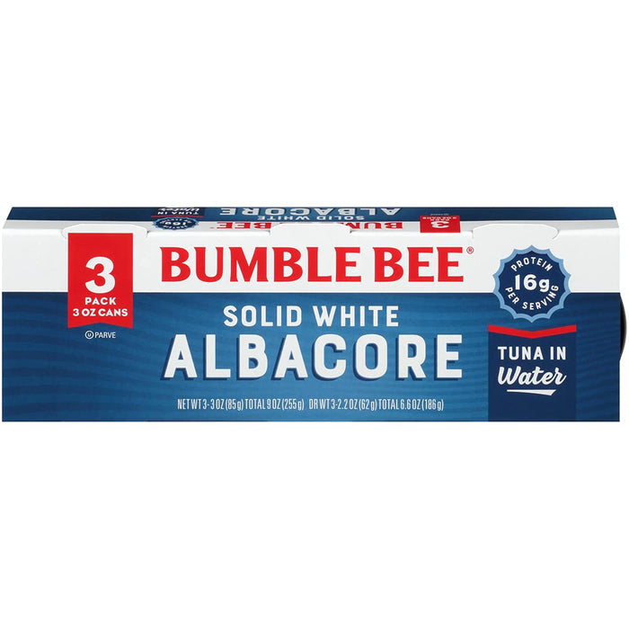 Bumble Bee Solid White Albacore , 3 x 3 oz