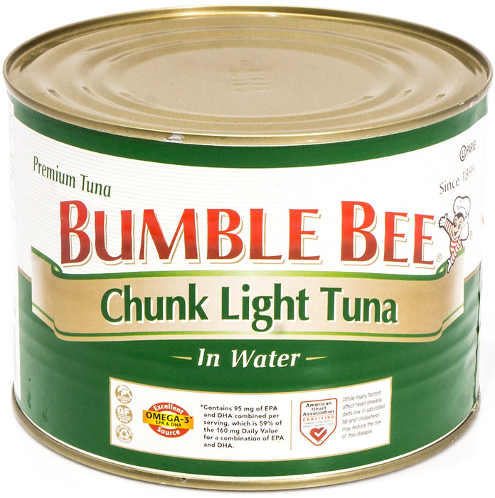 Bumble Bee Premium Chunk Light Tuna in Water, 66.5 oz