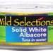 Wild Selections Solid White Tuna, 4 x 5 oz