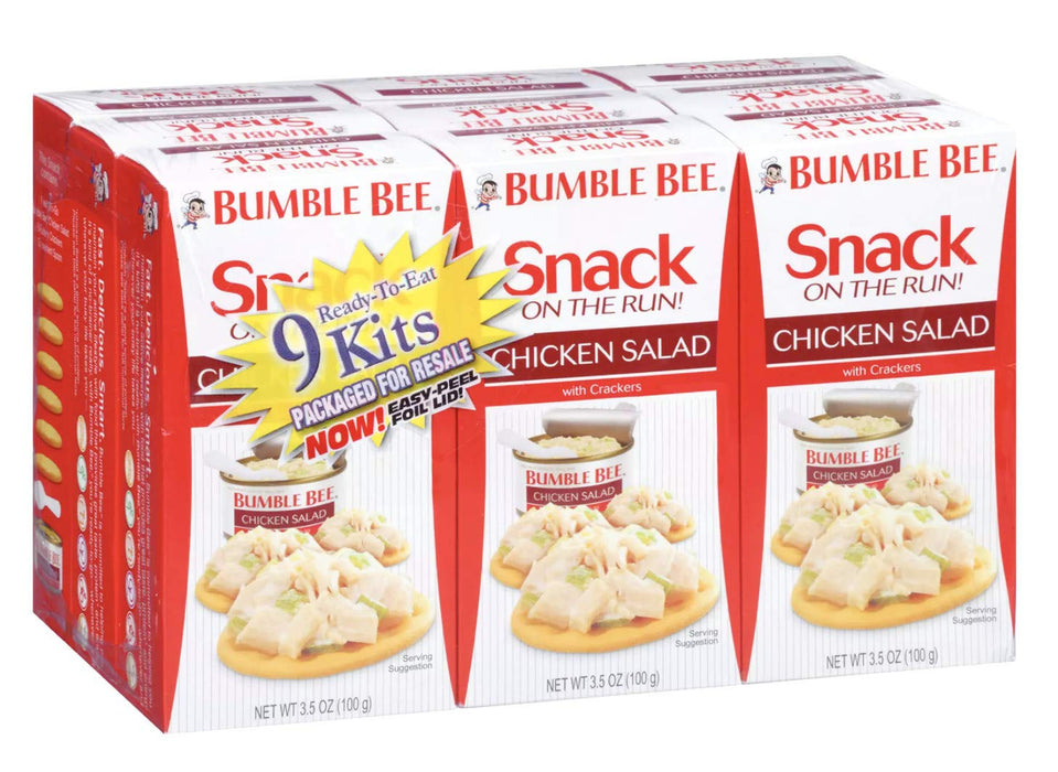 Bumble Bee Snack On The Run Chicken Salad, 9-Pack , 9 ct