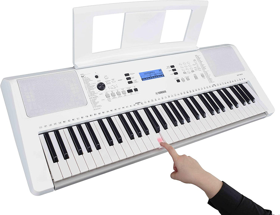 Yamaha 61-Key Lighted Portable Keyboard (EZ-300AD), 61 key