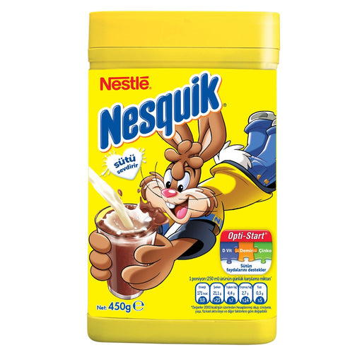 Nestle Nesquik Powder, Chocolate Flavor, 450 gr