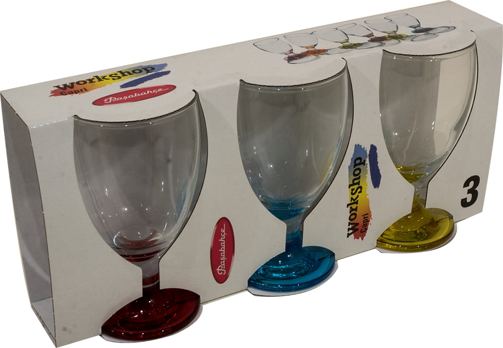 Pasabahce 3-Piece 10 oz Drinking Glass, 3 pcs