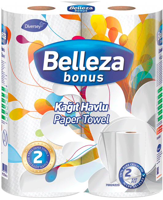 Belleza Bonus Paper Towels, 2-Ply, 2 ct