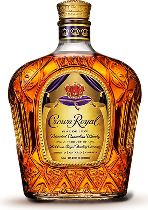 Crown Royal Blended Canadian Whisky, 48% Vol., 1 L