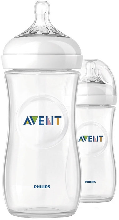 Avent Natural Feeding Bottle 2-Pack, 2 x 330 ml