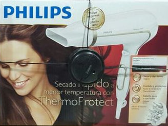 Philips ThermoProtect Ionic Care Hair Dryer, 1500W, 110V-120V 60Hz, 1 ct