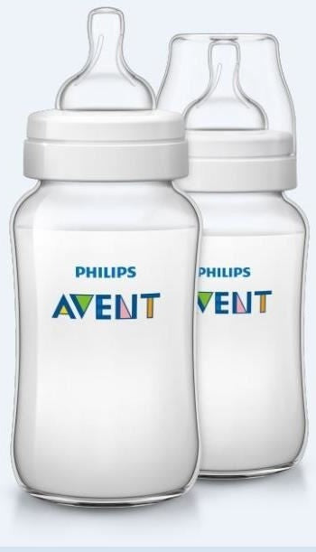 Avent Classic+ Feeding Bottles 2-Pack , 2 x 330 ml