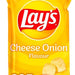 Lay's Cheese Onion Potato Chips, 225 gr