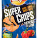 Lay's Potato Super Chips, Paprika, 250 gr