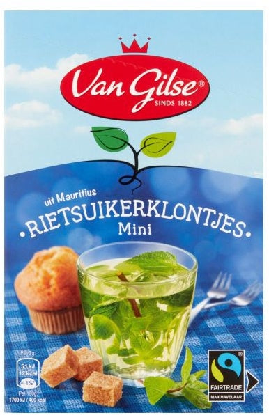 Van Gilse Cane Suger Cubes, 1 kg