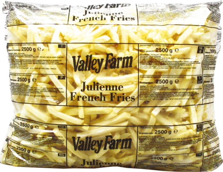 Valley Farm French Fries, 2500 gr