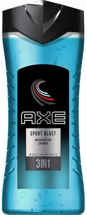 Axe 3 In 1 Sport Blast Shower Gel, 13.5 oz