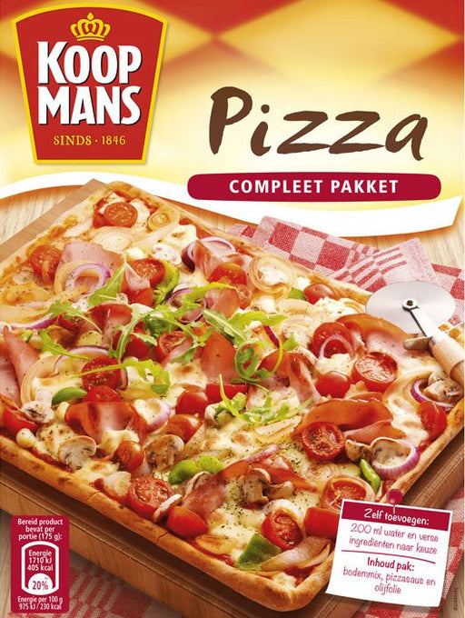Koopmans Complete Pizza Package Mix, 605 gr