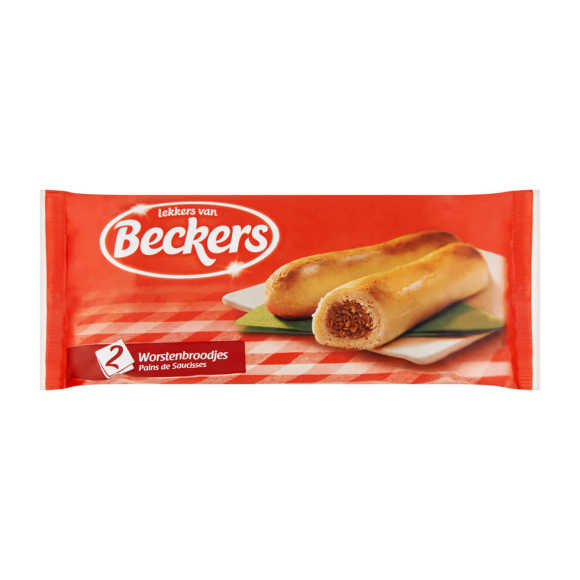 Beckers Sausage Bread (Worstenbroodjes) , 160 gr