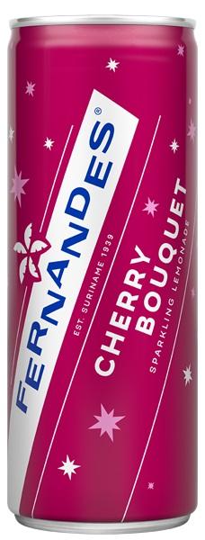 Fernandes Cherry Bouquet Soda, 4-Pack , 4 x 25 cl