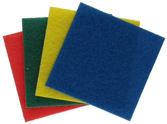 Multry Scouring Pads, 4 ct